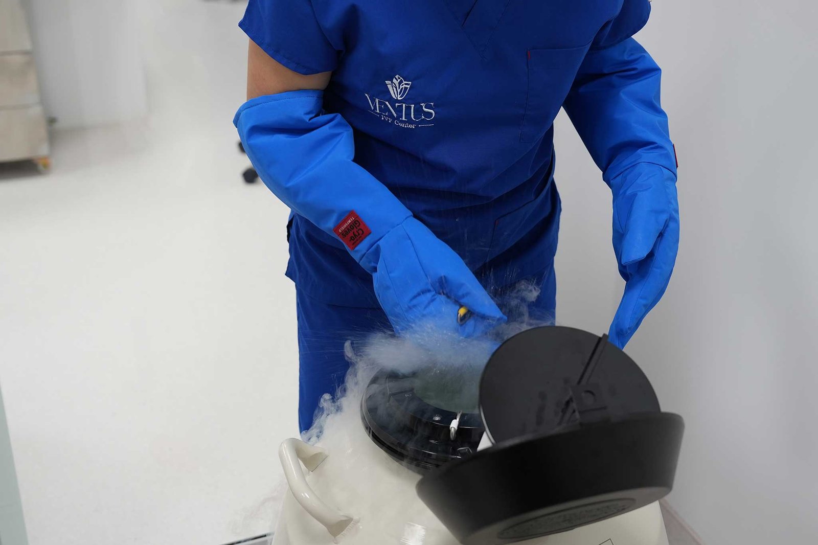 Ventus IVF'de sperm örneği ve embriyo gelişimi planlaması